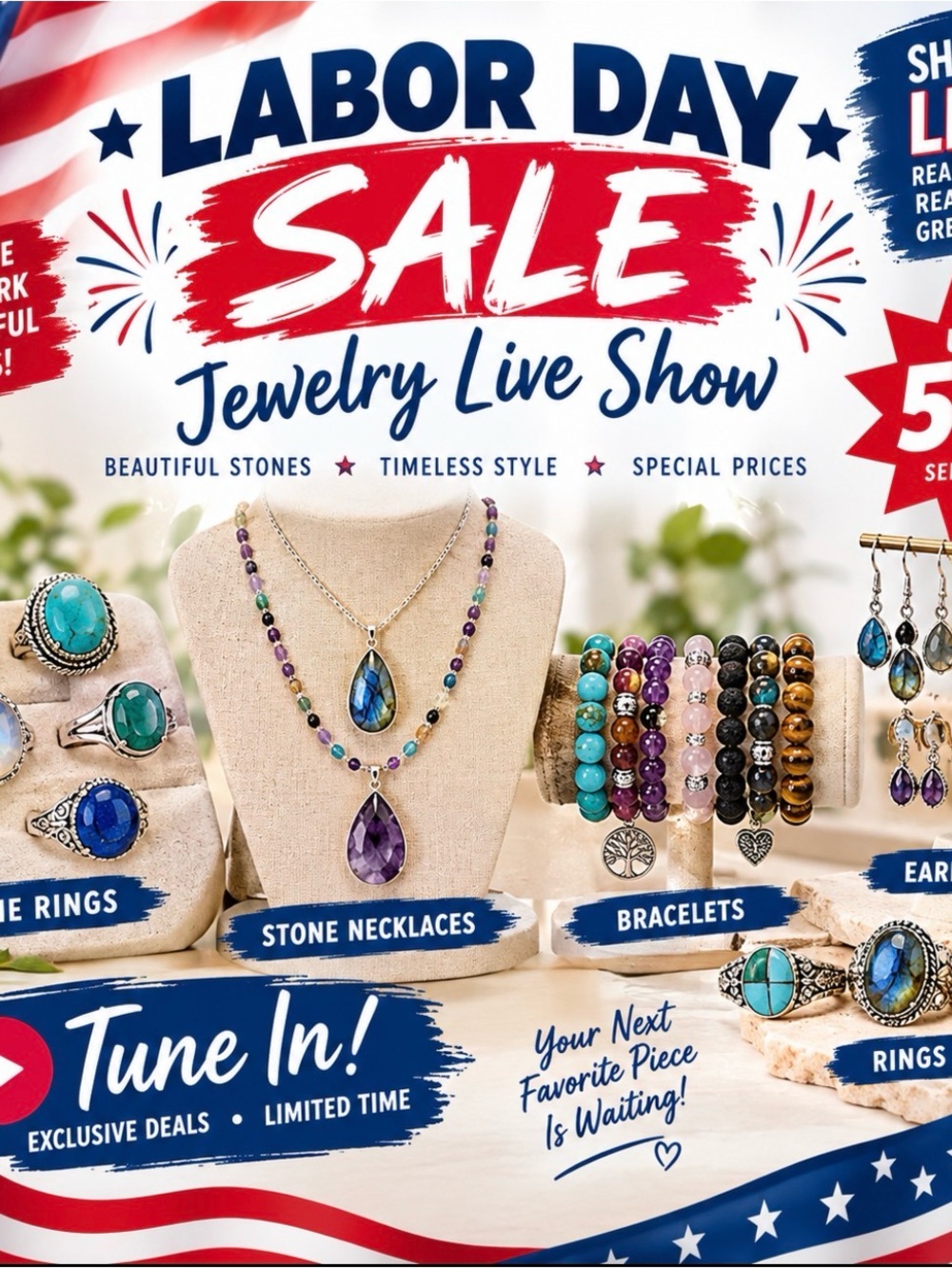 Labor Day Jewelry Sale Weekend